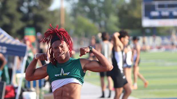 Cajon track and football JeyQuan Smith photos by John Murphy 2022-23050420233600